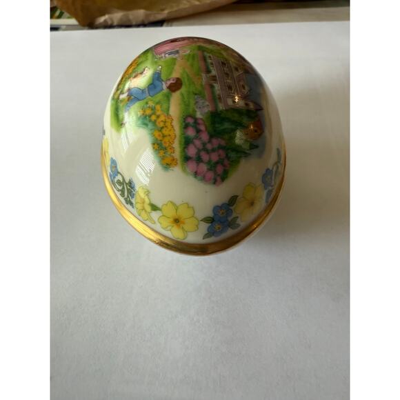 Lenox Annual Easter Egg Box 1986 Collectible Egg - Picture 3 of 7